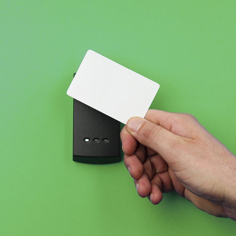 electronic security system being activated electronic key system to lock and unlock doors